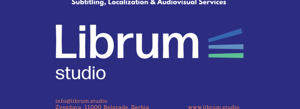 Librum Studio delivers professional subtitling, translation, quality control, and localization services for film, television, and streaming platforms.
